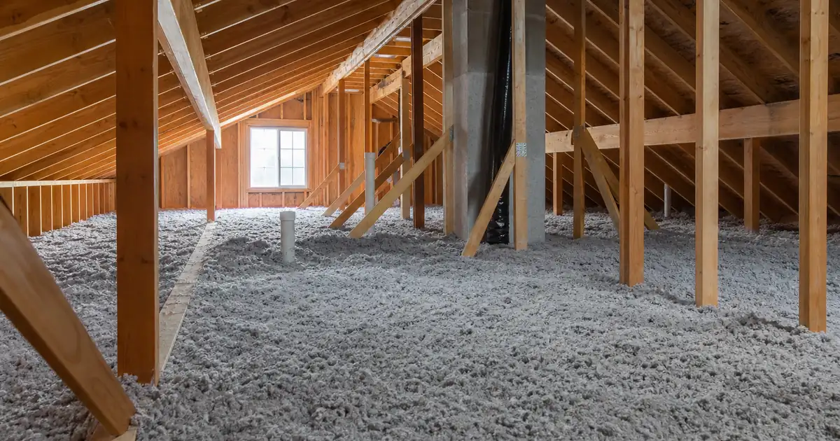 Income-qualified Xcel attic insulation installation in Denver Colorado
